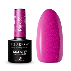 Claresa lakier hybrydowy Pink 551 5g